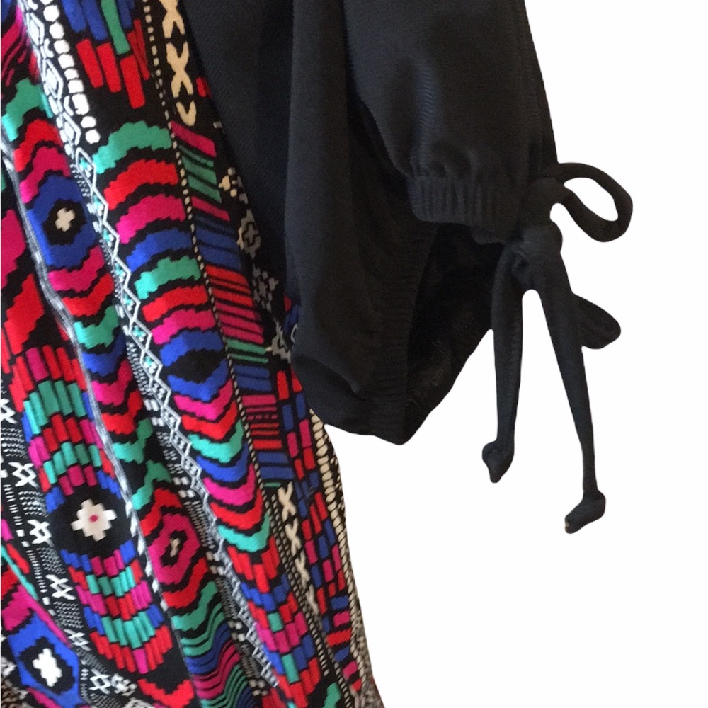 Notations Colorful Aztec Print Blouse - Picture 2 of 5